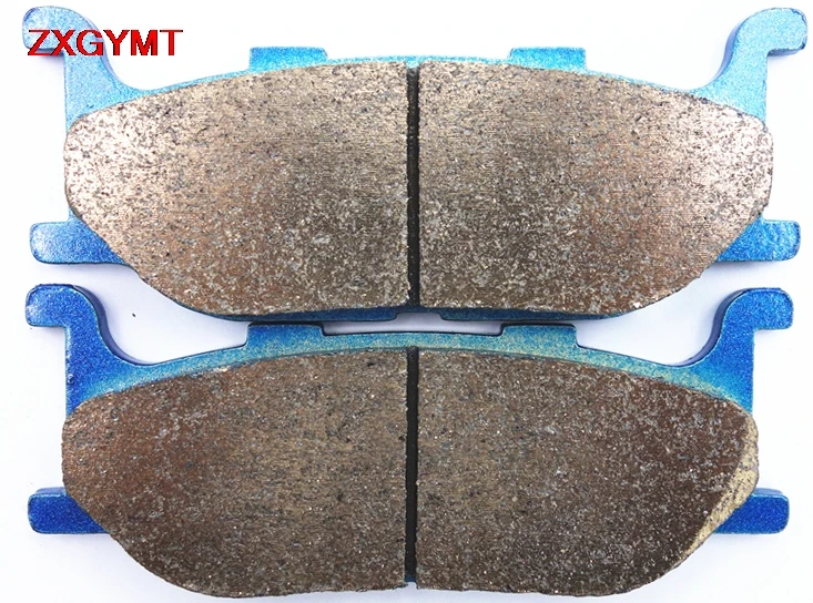 Sintered Front Left Спеченные тормозные колодки подходят для YAMAHA XV 1100 XV1100 Virago 1994-1998 Передний Задний барабан 98 94 97 96 95 - Цвет: Sintered Front Left