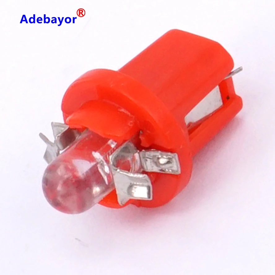 10 X T5 led b8 5 Автомобильная боковая световая приборная панель лампа | Автомобили и