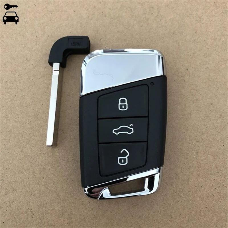 Для Volkswagen Passat B8 MQB автомобиля смарт-замок без ключей дистанционный ключ 434 МГц с ID48 чип MQB интеллигентая(ый) смарт-ключ 3G0 595 752