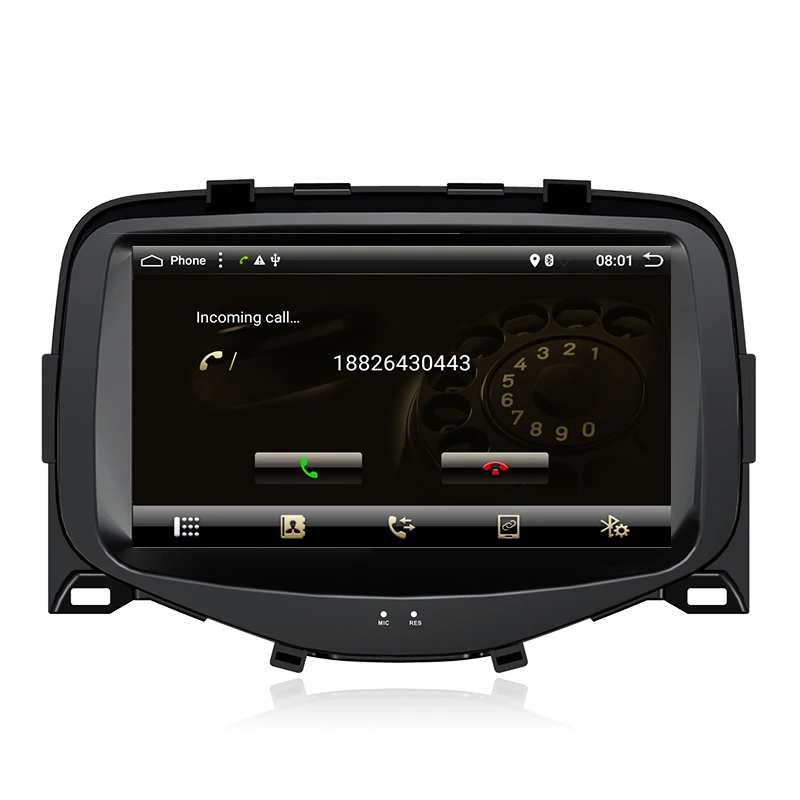 STAPON 9inch for Toyota Aygo 2015 Android 8.1 2GBRAM OCTA CORE Car DVD MP5 Multimedia Player with RDS | Автомобили и мотоциклы