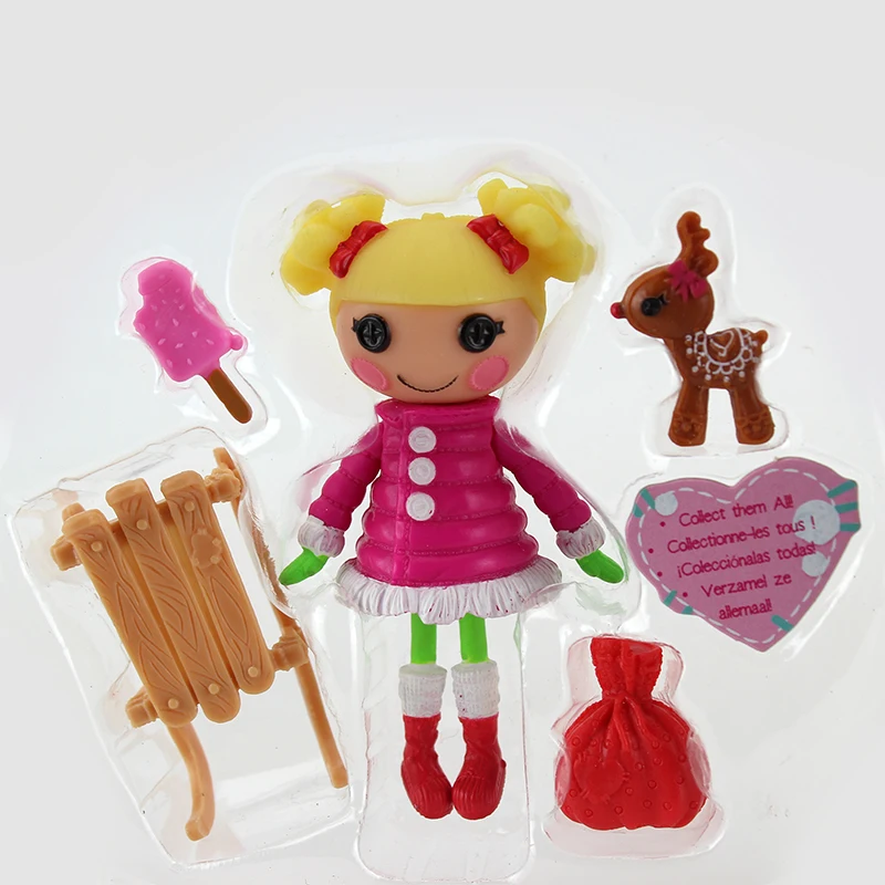 Миниатюрные милые оригинальные куклы MGA laloopsy упаковка с аксессуарами | Игрушки и