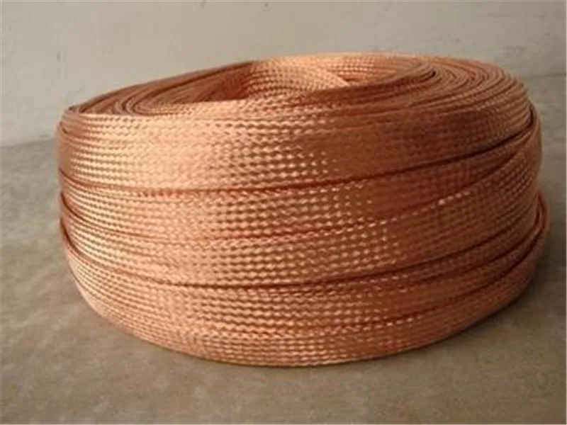 

1PCS/lot YT1538B Copper Braided Strap 10mm2 Conductive Band Copper Strip Length 1 Meter Free Shipping Copper Wire DIY