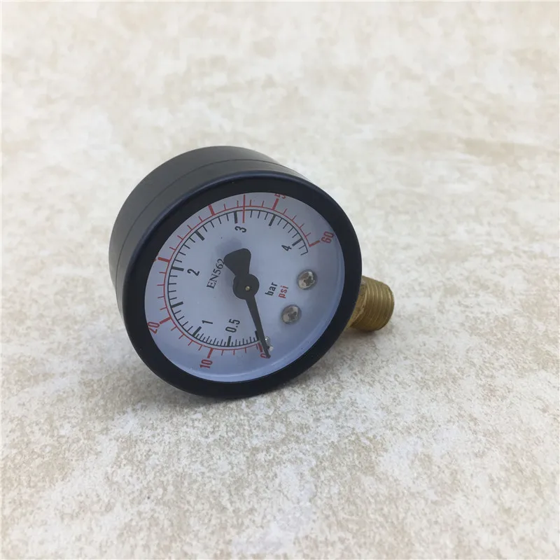 Замена регулятора Co2 датчик низкого давления 0 ~ 4 бар 60 PSI правая нить для