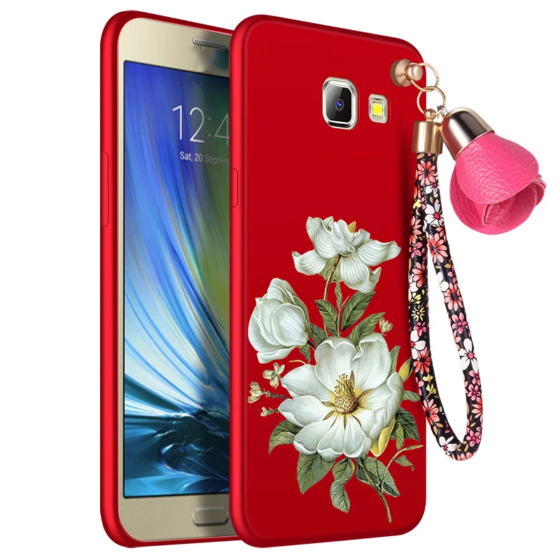 Силиконовый чехол для Samsung Galaxy A7 2016 роскошный 3d защитный мобильный телефон мягкий
