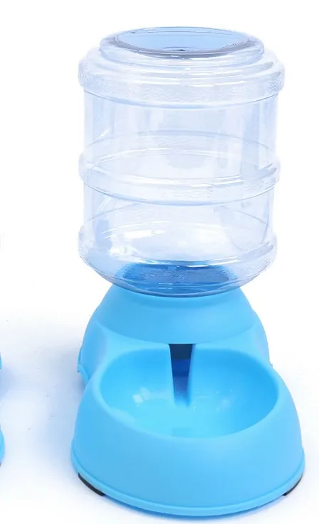 blue water 3.75L Автоматическая питательная миска для кошек поилки для собак контейнер для еды диспенсер для воды кошачий фонтан товары для домашних животных - Цвет: blue water