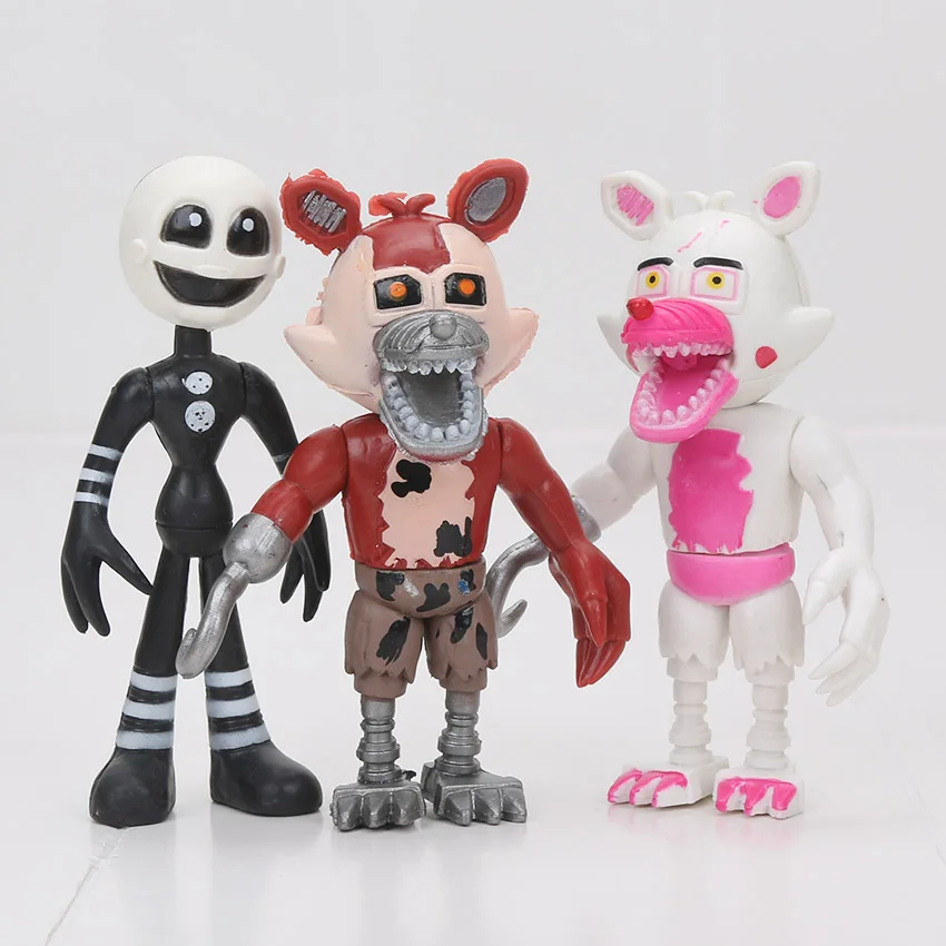 11 шт./компл. FNAF мягкие игрушки Five Nights At Freddy's Sister расположение фигурка младенца Ballora Ennard Funtime лисица Фредди плюшевая игрушка