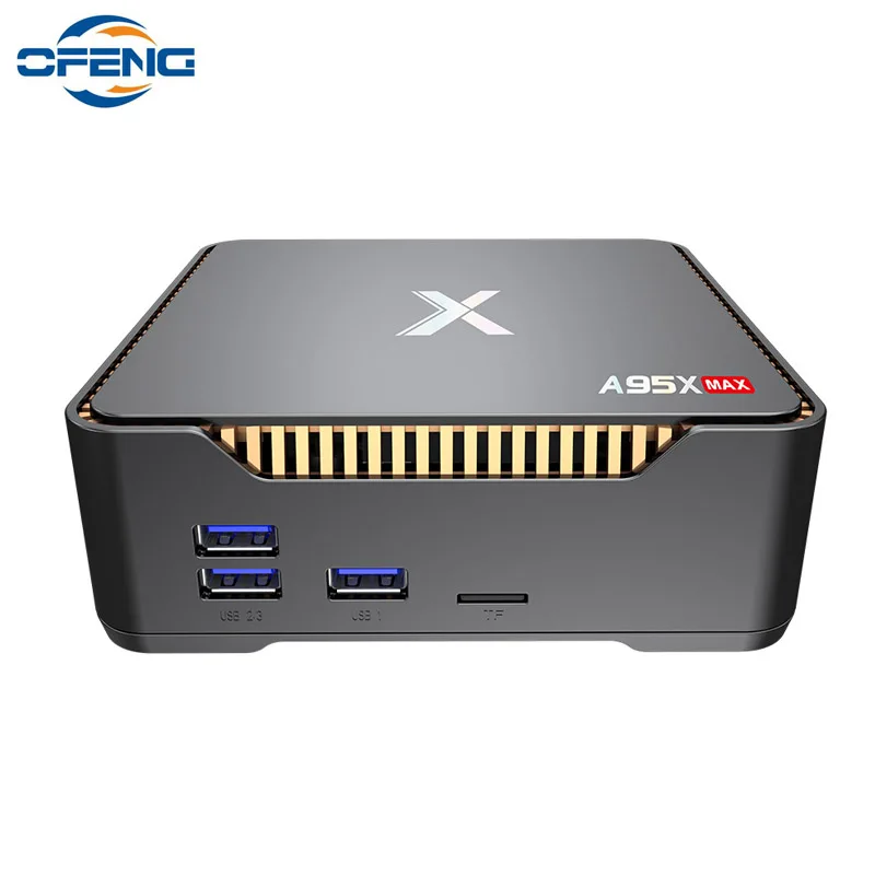 ТВ-приставка A95X MAX X2 Android 8 1 2G 32G Amlogic S905X2 2 4G &amp 5G Wifi BT4.2 1000M Смарт Поддержка