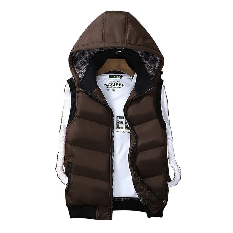 UNIVOS KUNI новинка 2017 Осень-зима хит продаж мужской жилет для досуга модный с