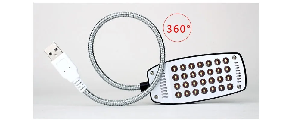 MeeToo 28 светодиодов, лампа для чтения, светодиодная лампа USB лампа для чтения, ультра яркие красные/зеленые/гибкий 4 вида цветов для ноутбук ПК компьютер 1 шт. новое поступление