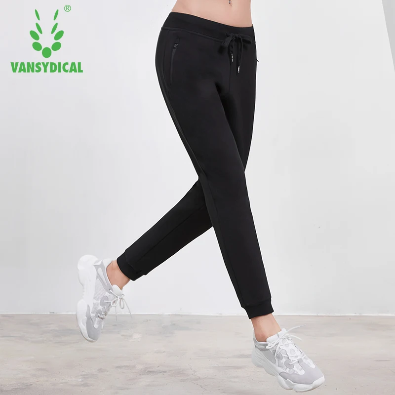 Женские спортивные штаны Vansydical для бега леггинсы занятий йогой облегающие на