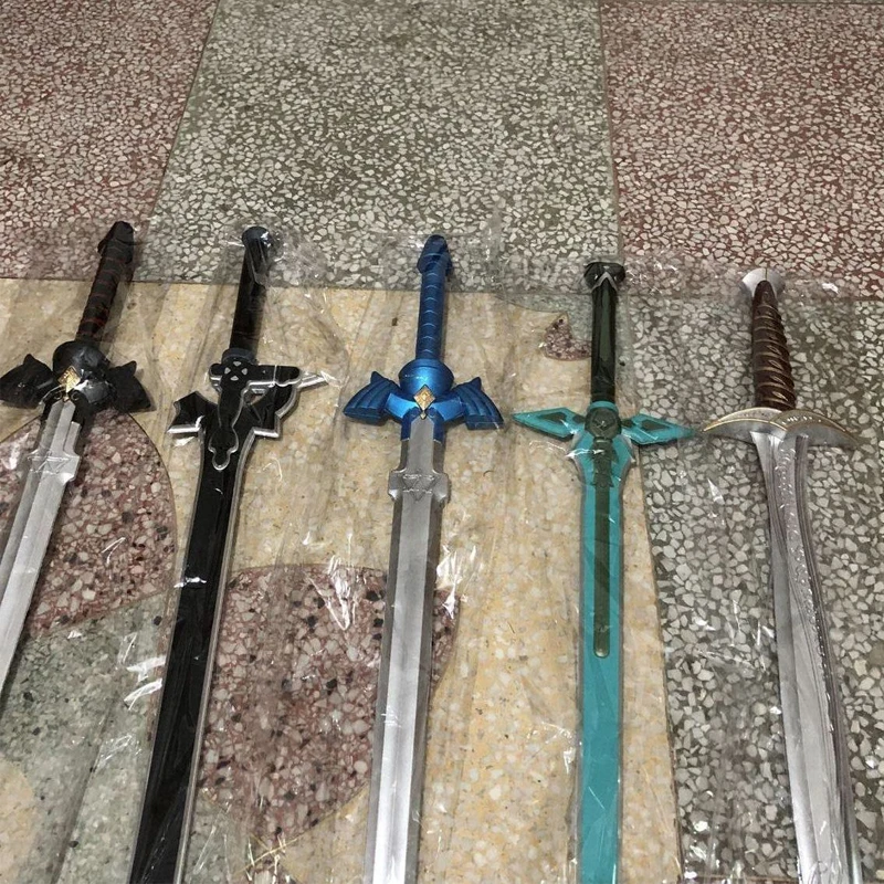 Пять стилей 80 см меч искусство онлайн SAO skysword Kirigaya Kazuto Elucidator/Темный отталкивающий Хоббит 1:1 модель из пенополиуретана