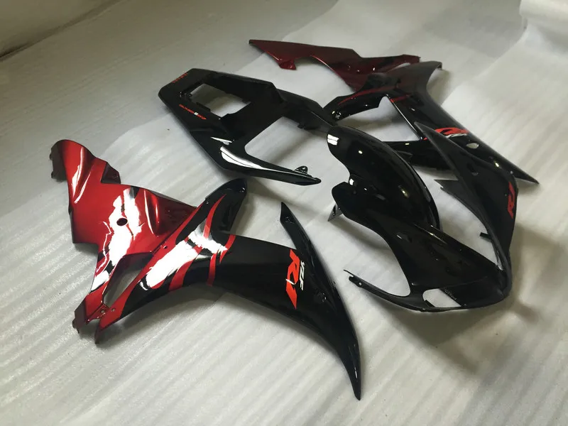 Комплект обтекателей для мотоцикла YZFR1 02 03 YZF R1 2002 2003 yzfr1 YZF1000 Горячий красный