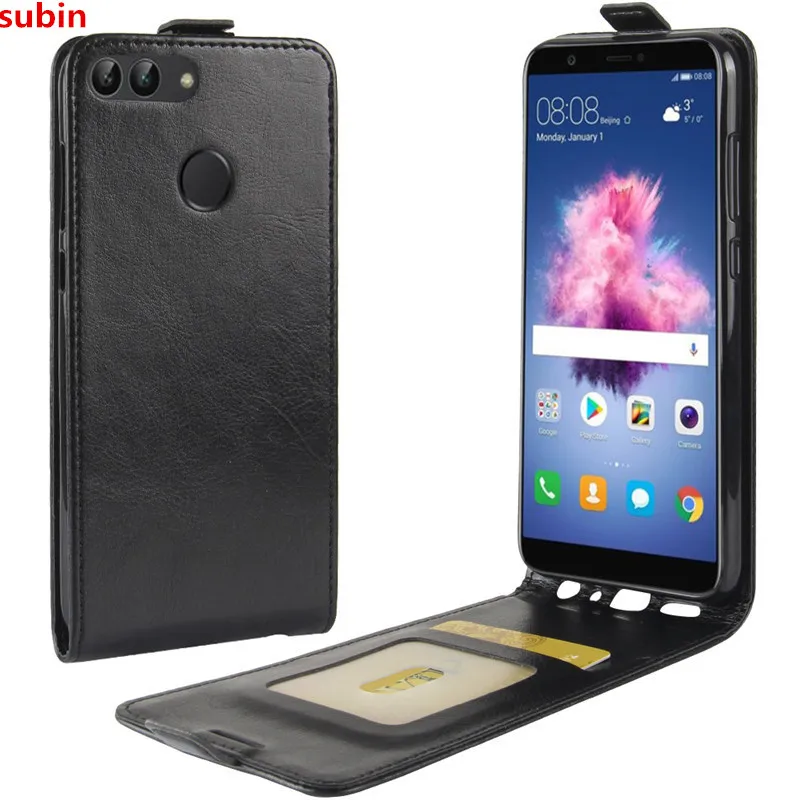 Чехол для Huawei P Smart оригинальный кожаный чехол защитный PSmart 5 65 дюймов откидные