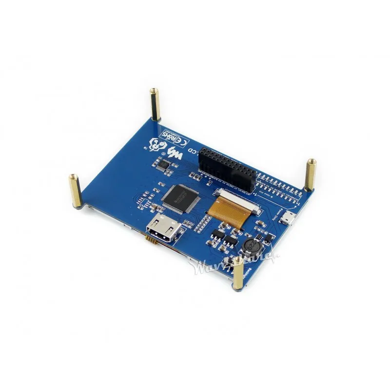 Waveshare 4 3 дюймовый резистивный сенсорный ЖК экран HDMI интерфейс 480*272 предназначен