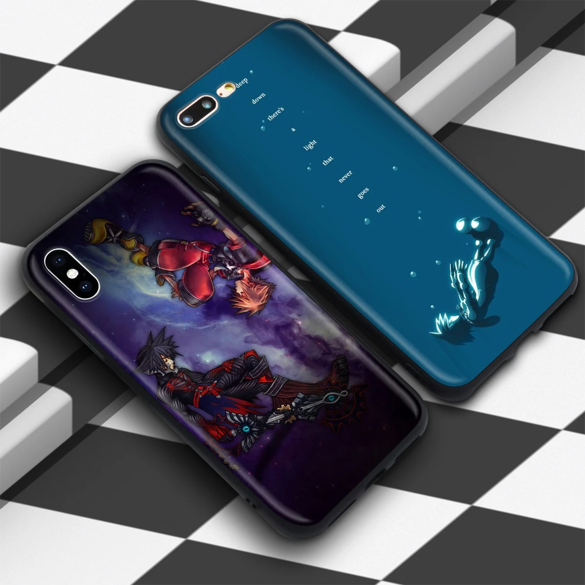 Чехол Lavaza с изображением героев аниме Kingdom Hearts для iPhone 12 mini 11 Pro XS Max XR X 8 7 6 6S Plus 5 5s