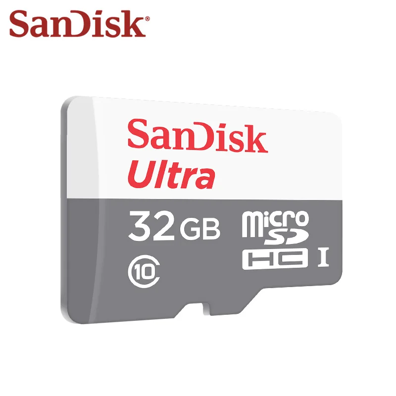 Карта памяти Sandisk Ultra Micro SD класс 10 100% оригинал SDHC TF карта 32 ГБ 8 флэш для смартфонов