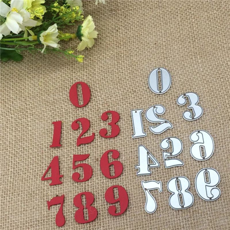 Металлические трафареты 0 9 1 комплект|crafts diy|craft cardscraft card paper |