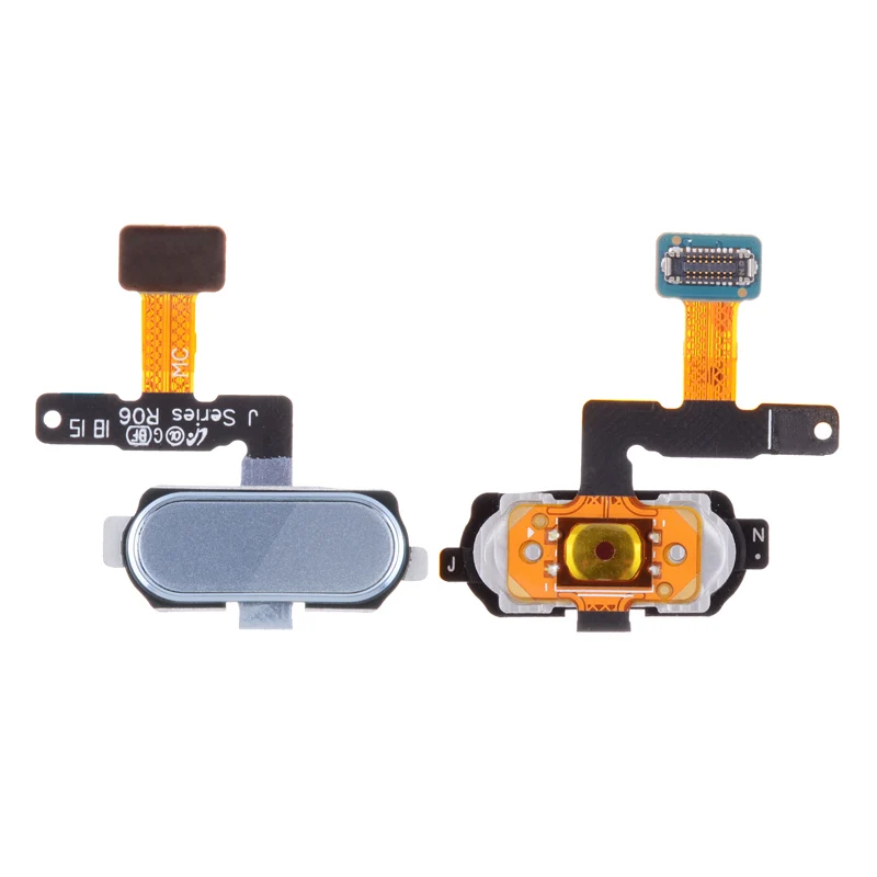 Шлейф с кнопкой домой для SAMSUNG Galaxy J7 Pro J730 SM-J730F J730FM/DS J730F/DS Touch ID сенсор отпечатков пальцев
