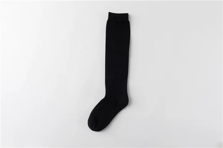 2pairs black 2 пар/лот, женские носки, чулки, теплые чулки выше колена, Длинные хлопковые чулки "Medias", сексуальные чулки, Осенние - Цвет: 2pairs black