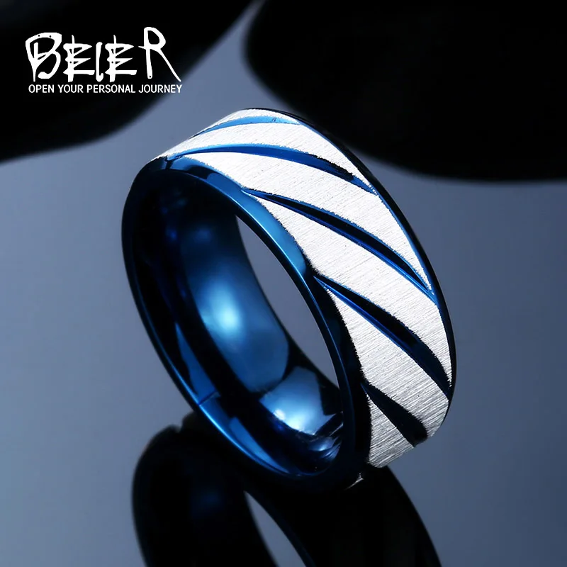 Байер 316L из нержавеющей стали Уникальный Прохладный на голубом материале с