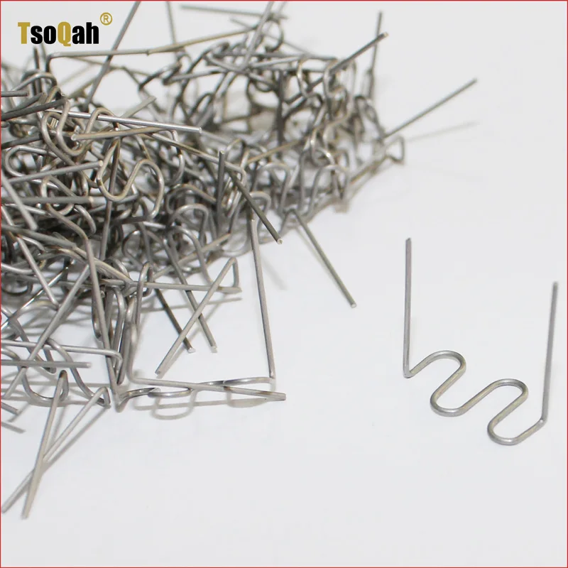 500pcs plastic repair kit hot stapler car bumper welding gun staples wave 0.6mm RS26 bumper repair kit car body repair tool