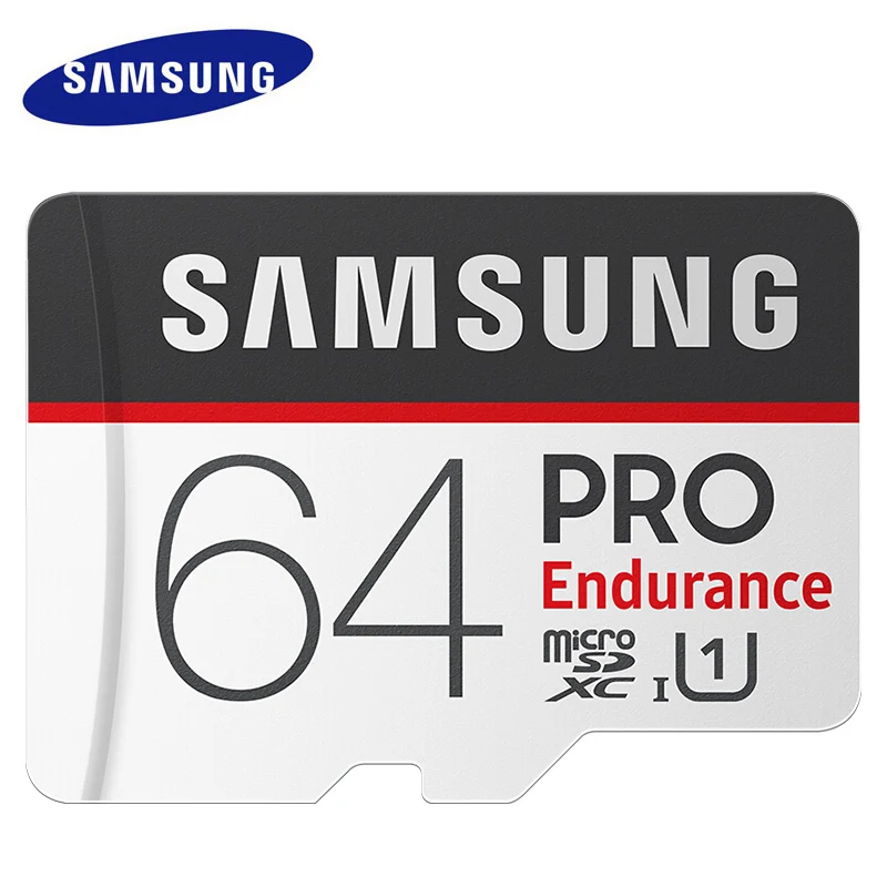 Карта памяти SAMSUNG PRO Endurance micro sd 32 Гб SDHC microsd 64 128 ГБ SDXC tf флэш-карта U1 Max 100 МБ/с./с 4K Micro