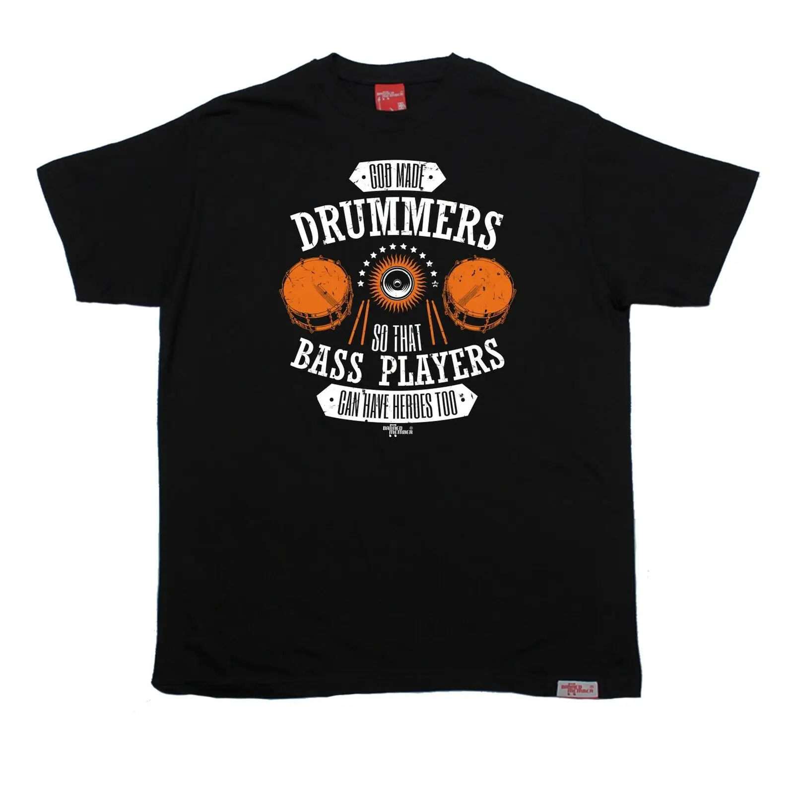BM God Drummers Bass Heroes Too футболка Drum Rock Band Забавный подарок на день рождения классная