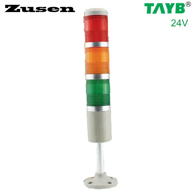 Zusen TB50 3T D 50 мм цвет красный желтый и зеленый 12V 24V 110V 220V always on светильник ing