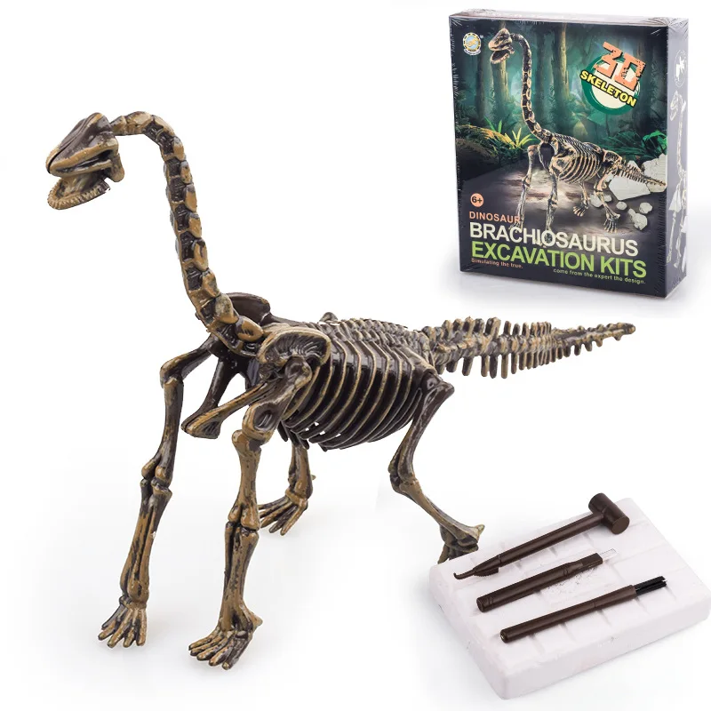 brachiosaurus Детские игрушки Обучающие Детские ремесла и искусство Детский Сад Искусство и ремесла для детей Сделай Сам Динозавр Детская игрушка ручной работы - Цвет: brachiosaurus