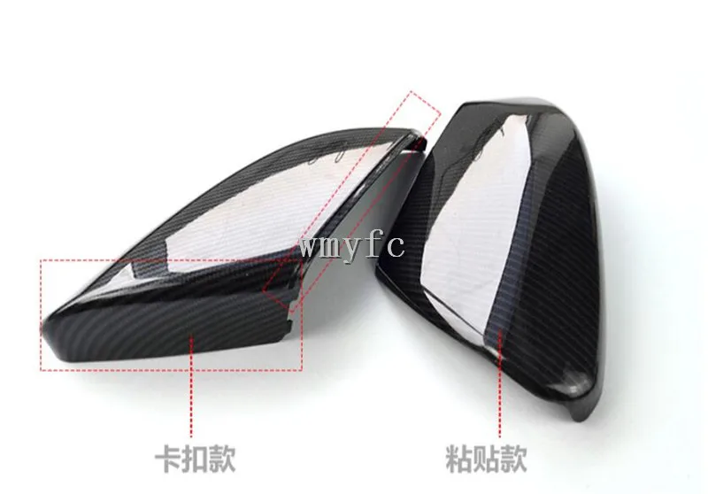 

Carbon fiber rear-view mirror covers the Rearview Mirror Edge Guards Covers of Car accessories For Honda Civic 10th 2016 2017