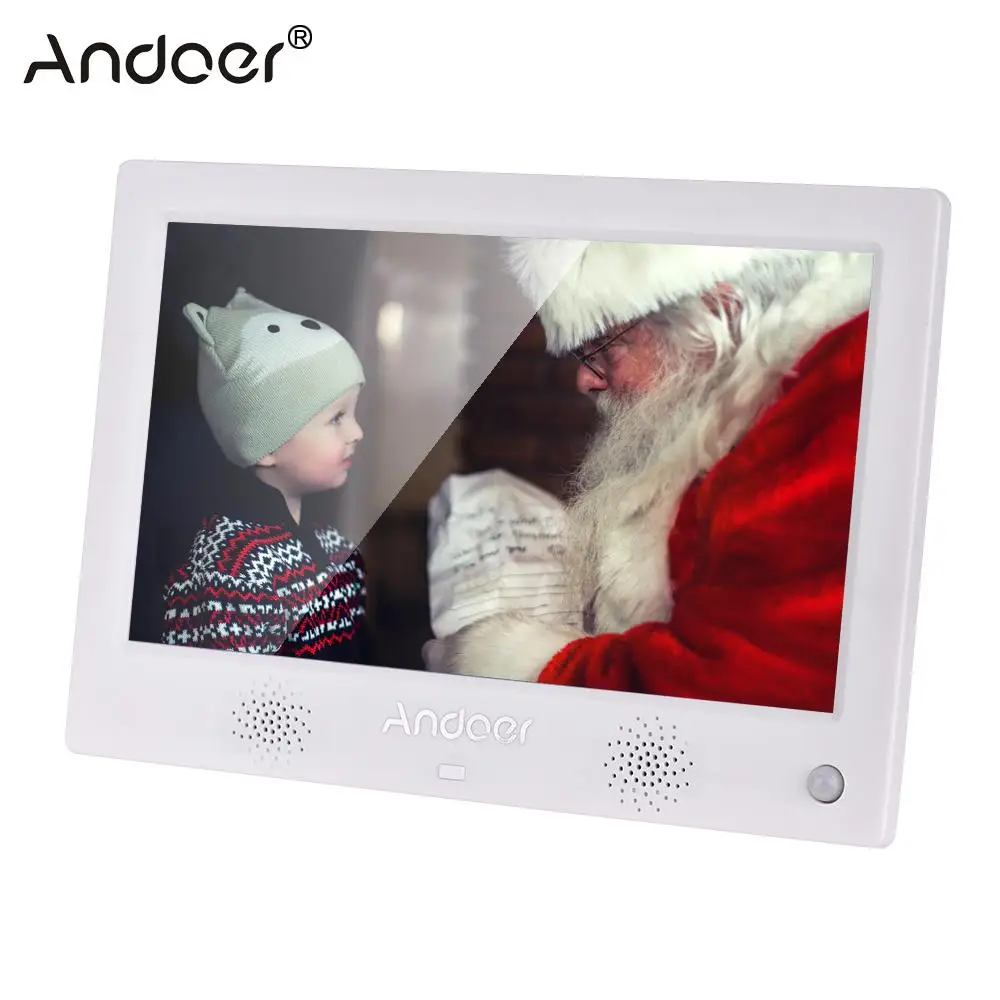 Andoer 10 1 &quotЦифровая фоторамка светодиодный экран цифровой фотоальбом Высокое