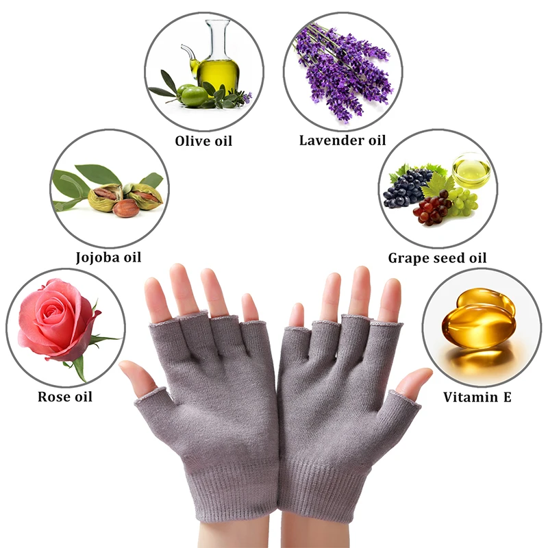 1 пара гелевых спа перчаток маска для рук гель супер успокаивающие увлажняющие