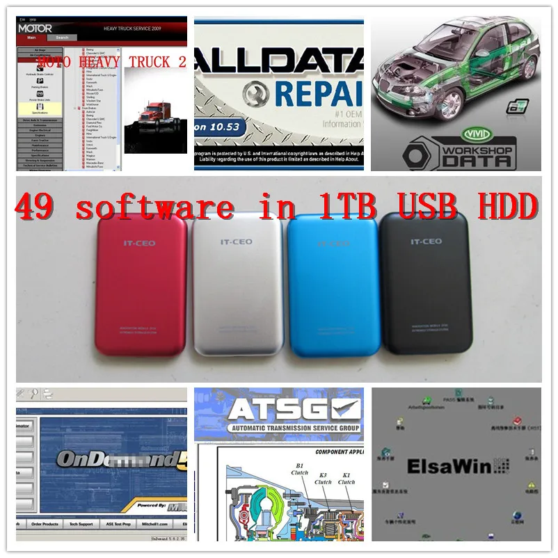 Бесплатная доставка Alldata 10 53 программного обеспечения и mitchell по требованию 2015 vivid