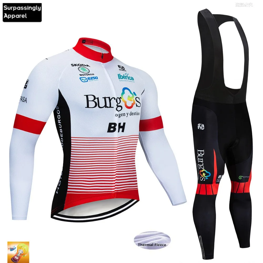 Белая велосипедная одежда Burg BH Team Ropa Ciclismo комплект одежды для велоспорта 16D с