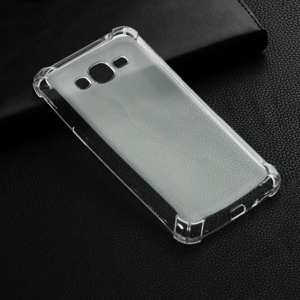 High quality transparent reinforced Anti-falling Soft Silicone phone case For Samsung Galaxy Grand Prime G530 coque funda cover |