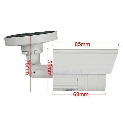 Видеонаблюдения 4CH DVR HVR NVR 2 шт. 1200TVL открытый пуля видеонаблюдения камеры система |