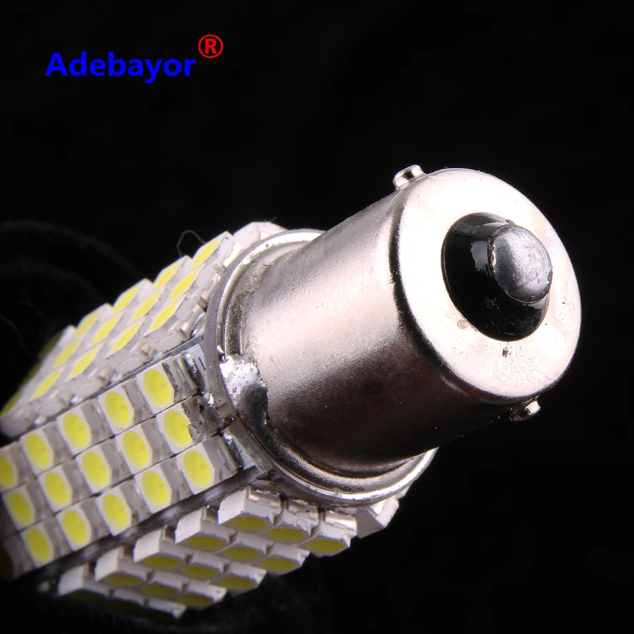 Оптовая продажа 2 шт./лот 1156 BAY15S 120 светодиод автомобиль 3528 SMD чистый белый DC 12 В