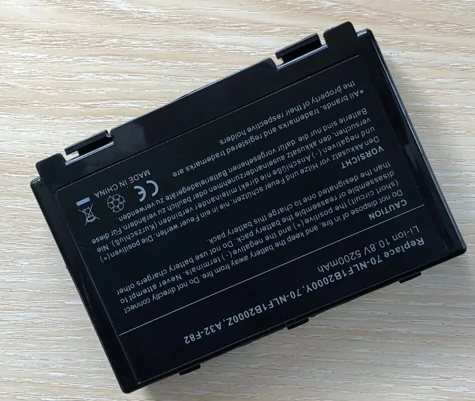 [Специальная цена] Аккумулятор для ноутбука ASUS A32 F82 F52 L0690L6 L0A2016 K40IJ K40IN K50AB X2A K50ij K50IN