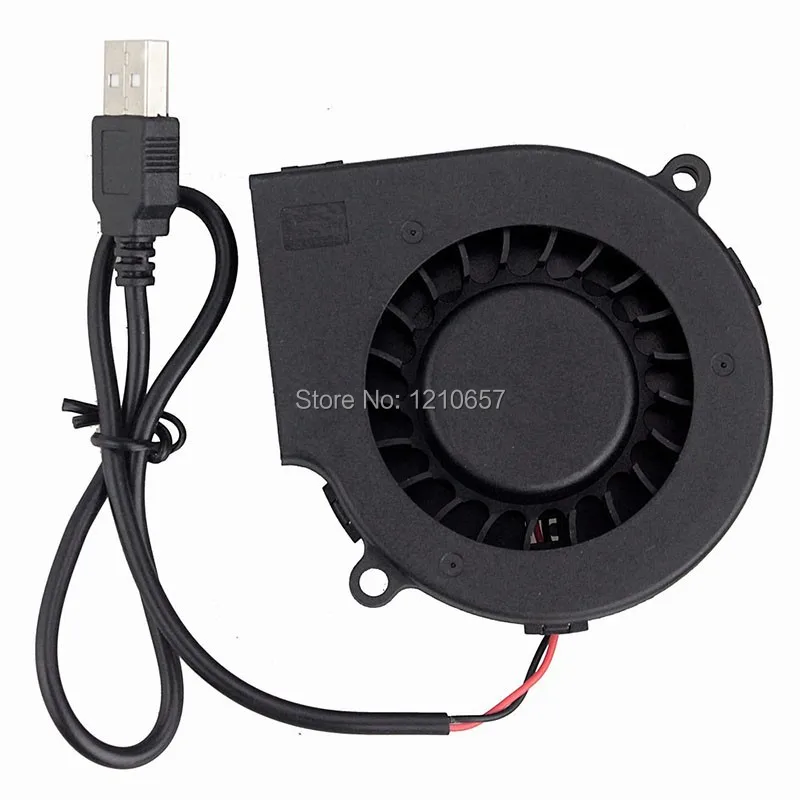 20 шт. Gdstime 75 мм 75x15 DC 5 В 0.36A USB 7515 7 см 70 компьютер PC Вентилятор охлаждения|Кулеры и