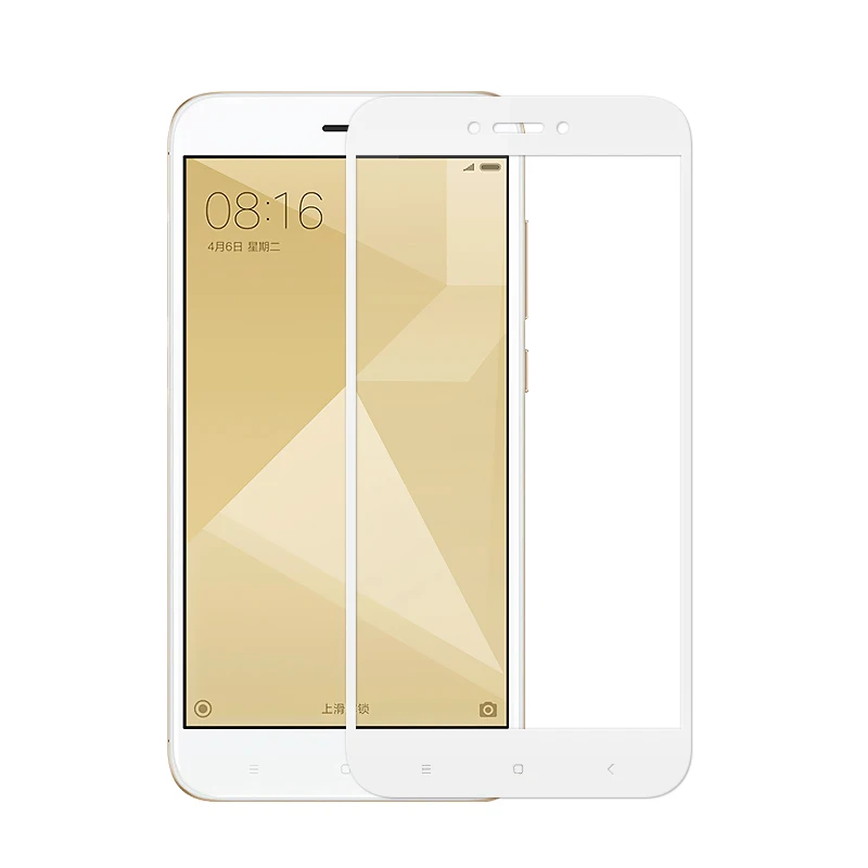Redmi 4X полное покрытие закаленное стекло протектор экрана 9h все тело Защитная пленка для Xiaomi Redmi 4X4 X Pro