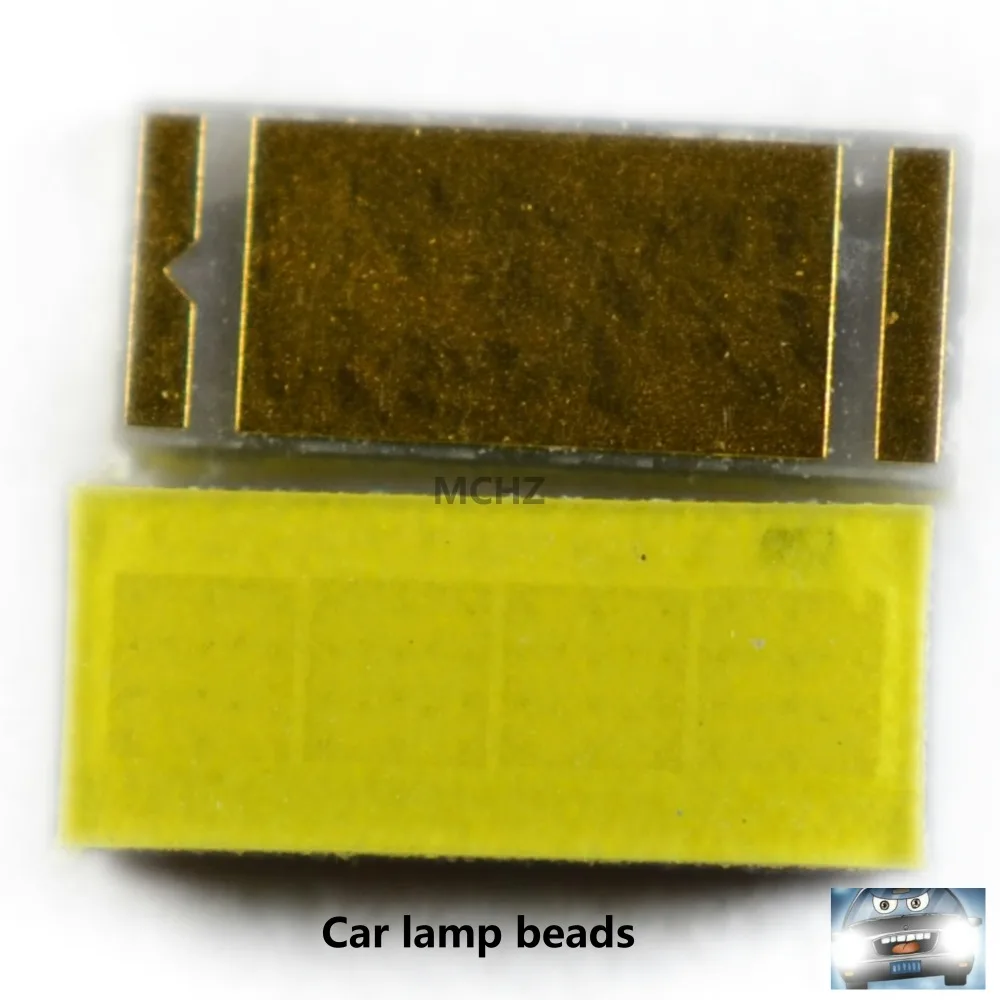 100 шт., Автомобильные светодиодные лампы 5500 к, 6000 К, SMD 5322, 6 в, 9005 мА, 9006 лм