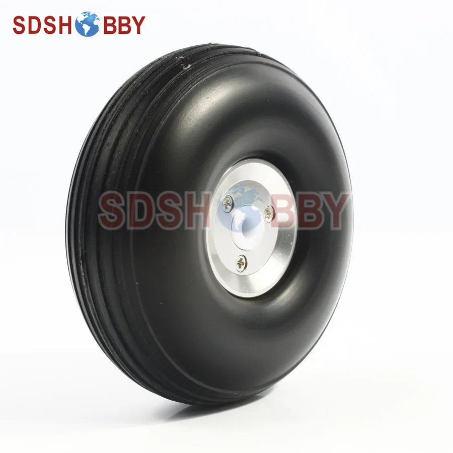

2.5" RC Airplane PU wheel with CNC Aluminum Hub (D63.5 x H24 x 4mm)
