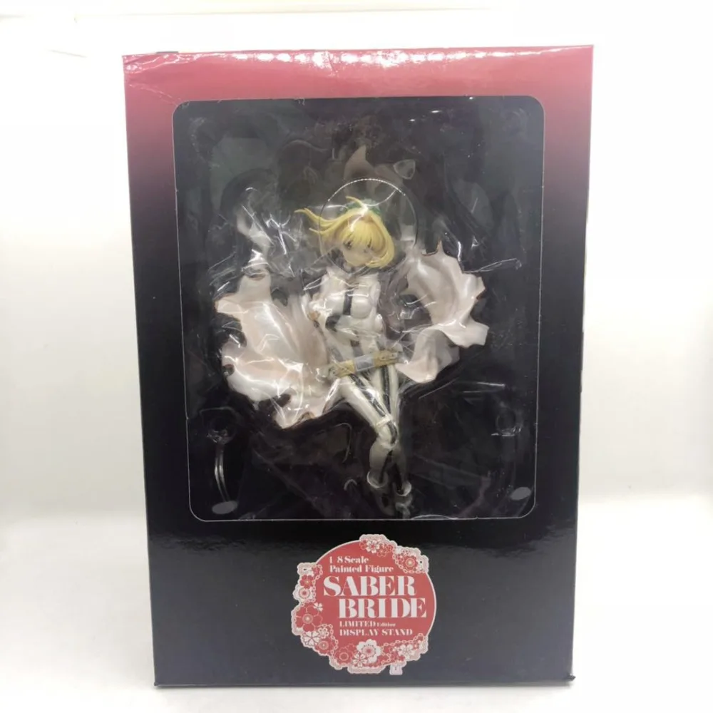 Фигурка Fate EXTRA CCC FEC Saber Bride Nero свадебное платье масштаб Ver 1/8 цветная фигурка