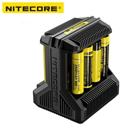 Интеллектуальное зарядное устройство Nitecore i8 8 слотов всего 4A выход умное для IMR18650