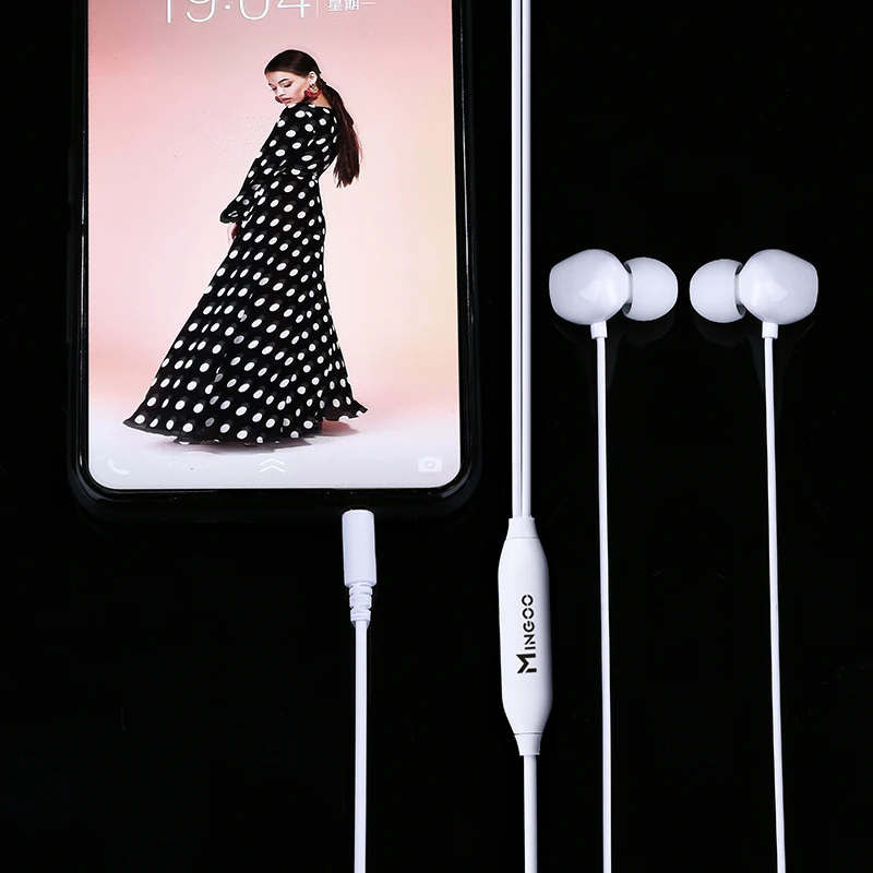 Mingoo K9 наушники с микрофоном проводные стерео Hifi для iphone X 7 8 6 Xiaomi Red Note 5 4X |