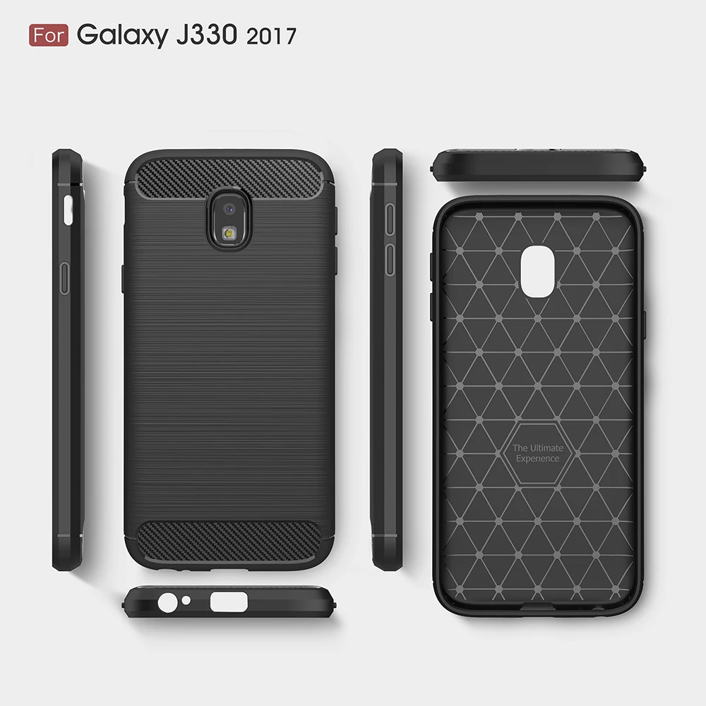 SM-J330FN Silicone Cover For 2017 J3 Samsung SM-J330G/DS Coque SM-J330F/DS Capa para Galaxy SM-J3300 protect case 5.0&quot |