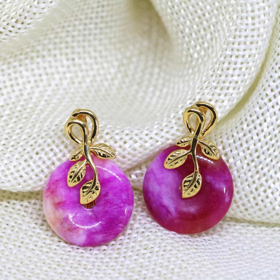 Красота золото-цвет 18 мм круглые на плоской подошве монета падение Подвеска