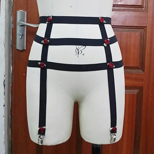 Подвязки для свадебных церемоний в стиле Харадзюку 3 цвета|bridal garter|body cagewedding bridal