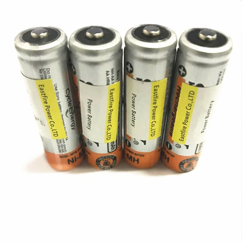 12 шт./лот оптовая продажа перезаряжаемых Ni MH аккумуляторных батарей EastFre AA 1 2 в 1500