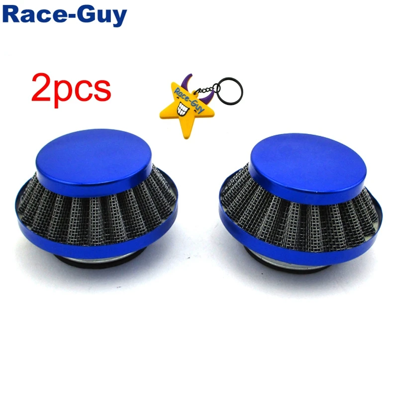 Синий 35 мм воздушный фильтр для 50cc 70 90cc 110cc 125cc велосипед ямы ATV Quad 4 Wheeler Go Kart Скутер